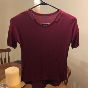 Plain Adorable Maroon Tee Shirt!